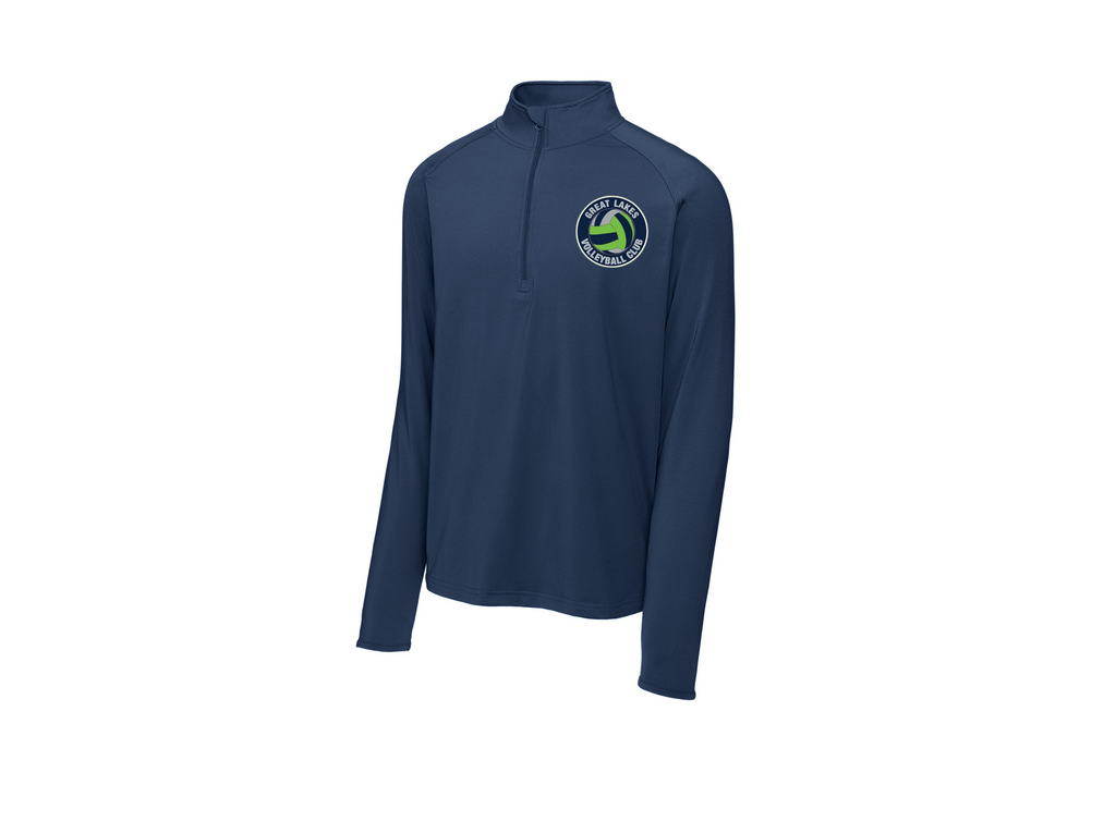 GLVBC MEN'S 1/4 zip sports shirt