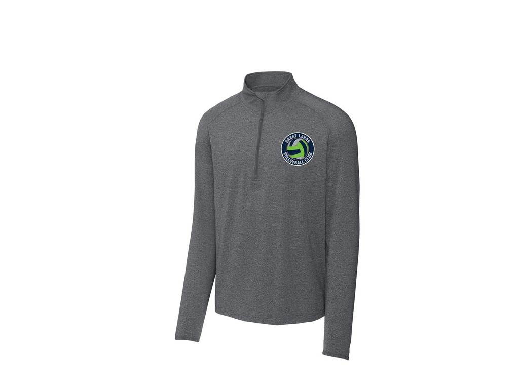 GLVBC MEN'S 1/4 zip sports shirt