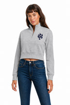 Stoney SCJC Ladies 1/4 zip cropped sweatshirt