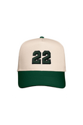 3D Puff Front Hat- Player Numbers
