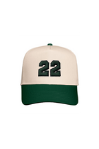 3D Puff Front Hat- Player Numbers