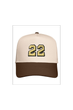 3D Puff Front Hat- Player Numbers